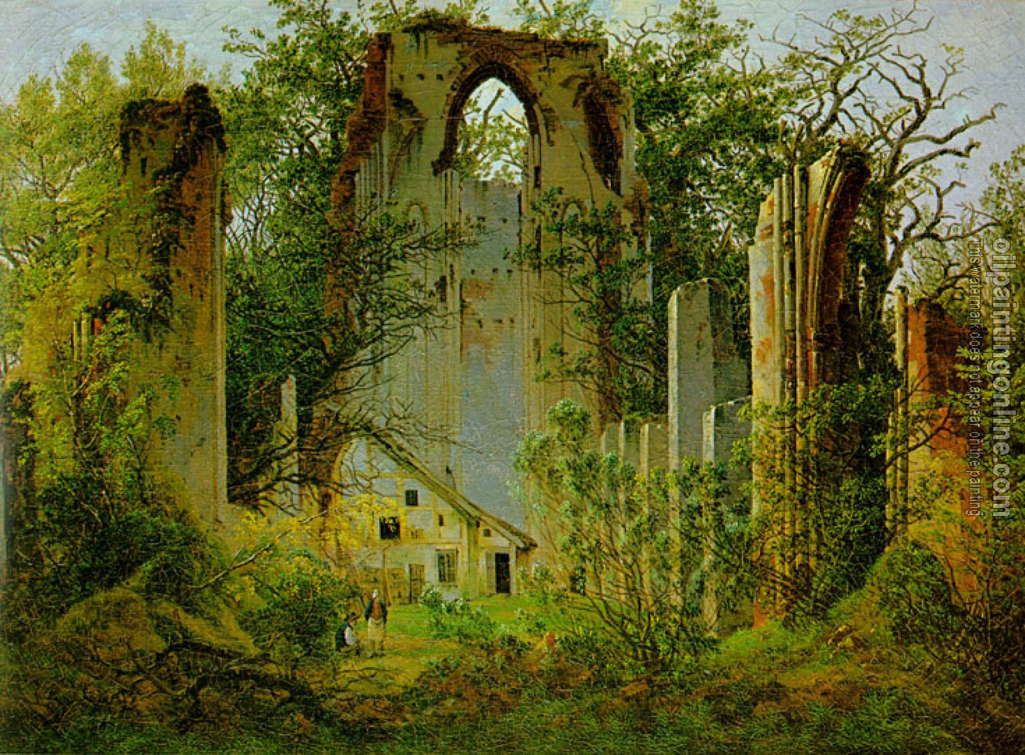 Friedrich, Caspar David - Eldena Ruin